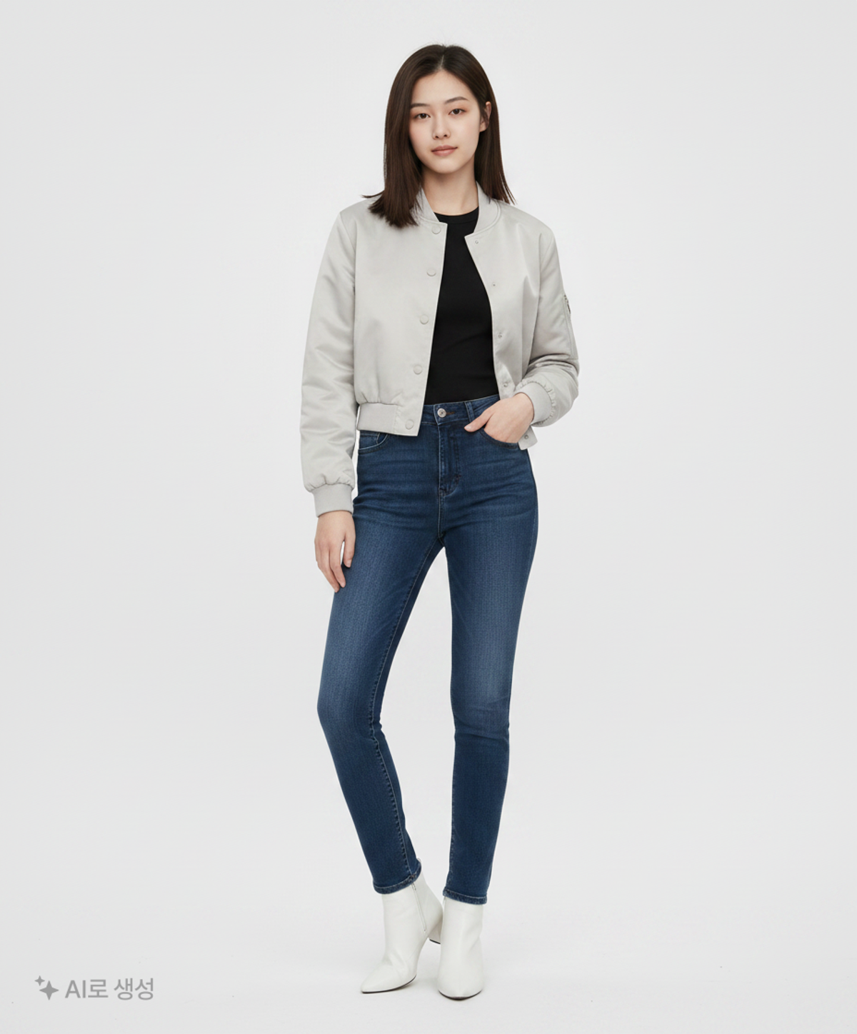 자라(ZARA) 항공 점퍼/블루종/MA-1 L