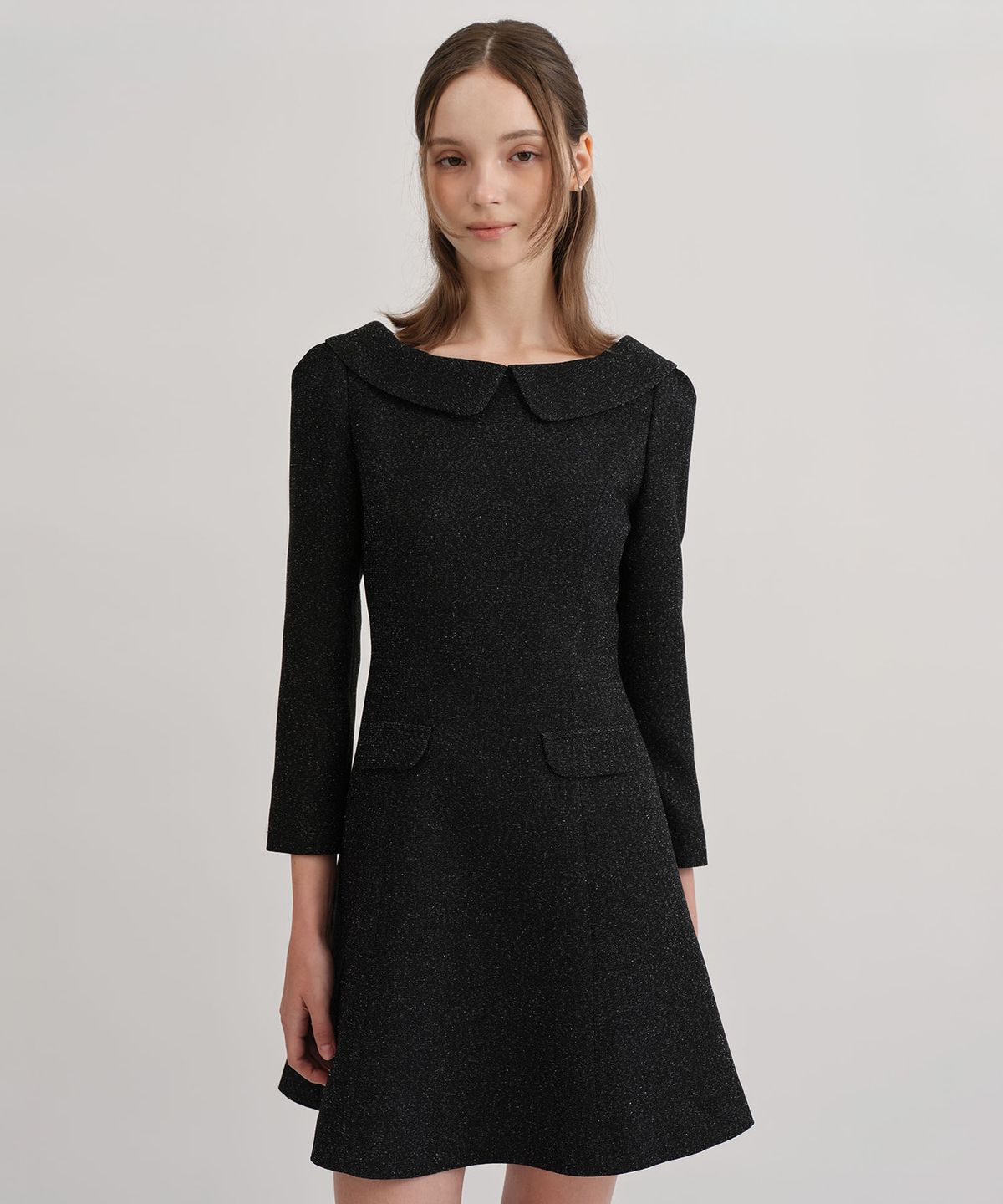 토와브(TOWAV) RONNIE MINI DRESS_BLACK