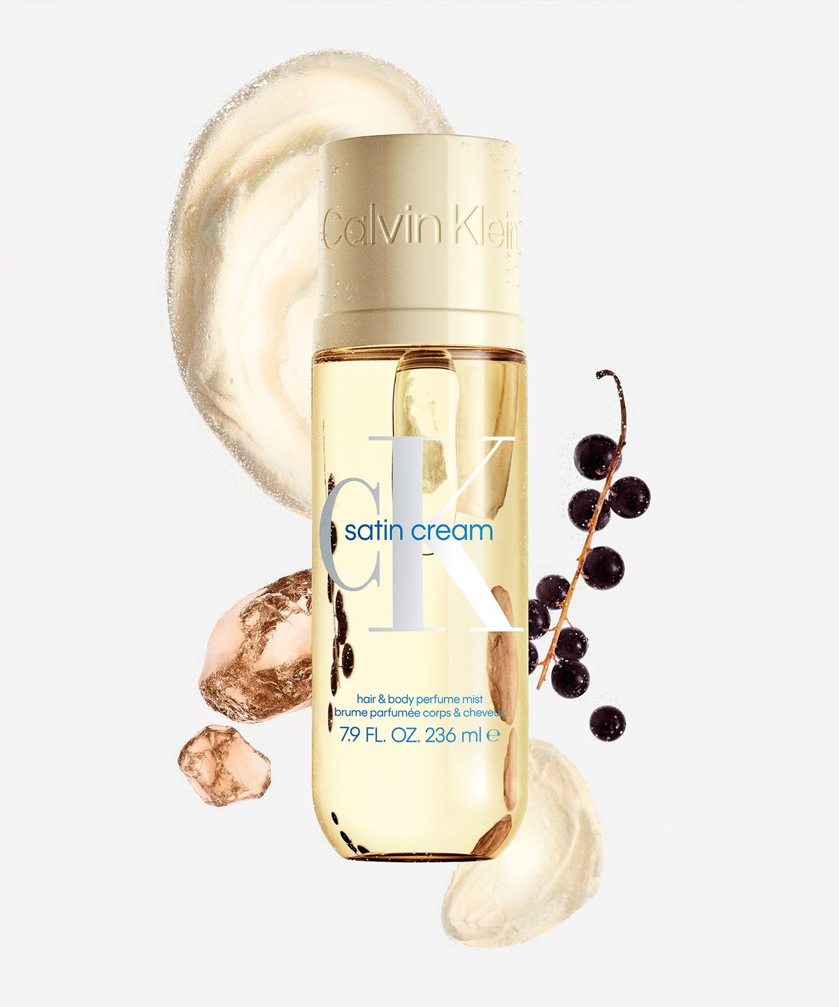 캘빈클라인 퍼퓸(CALVIN KLEIN PERFUME) 헤어&바디 사틴크림 미스트 (100ml / 236ml 택1)