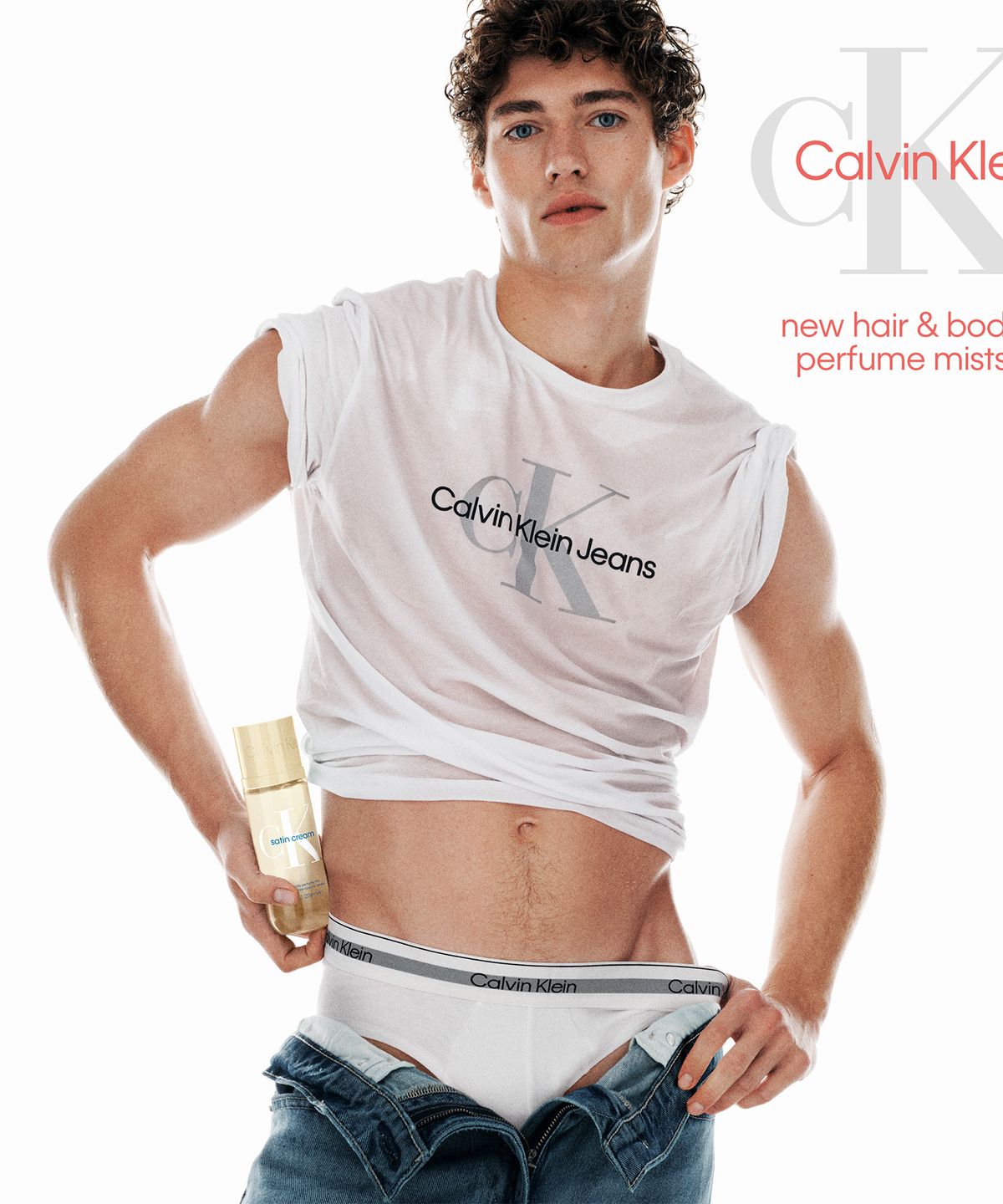 캘빈클라인 퍼퓸(CALVIN KLEIN PERFUME) 헤어&바디 사틴크림 미스트 (100ml / 236ml 택1)