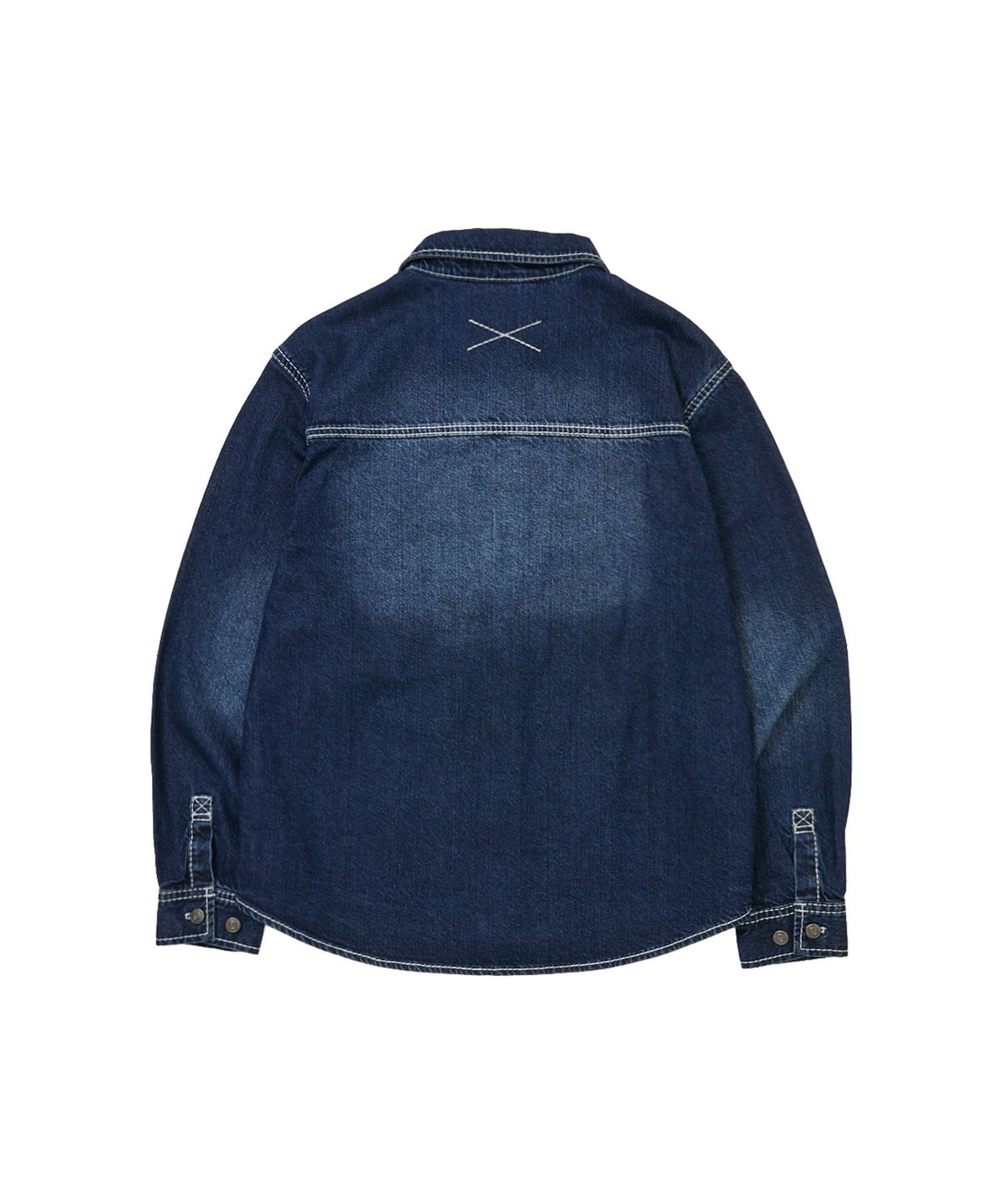 트루릴리젼(TRUERELIGION) Big T Denim Work Jacket - WASHED INDIGO