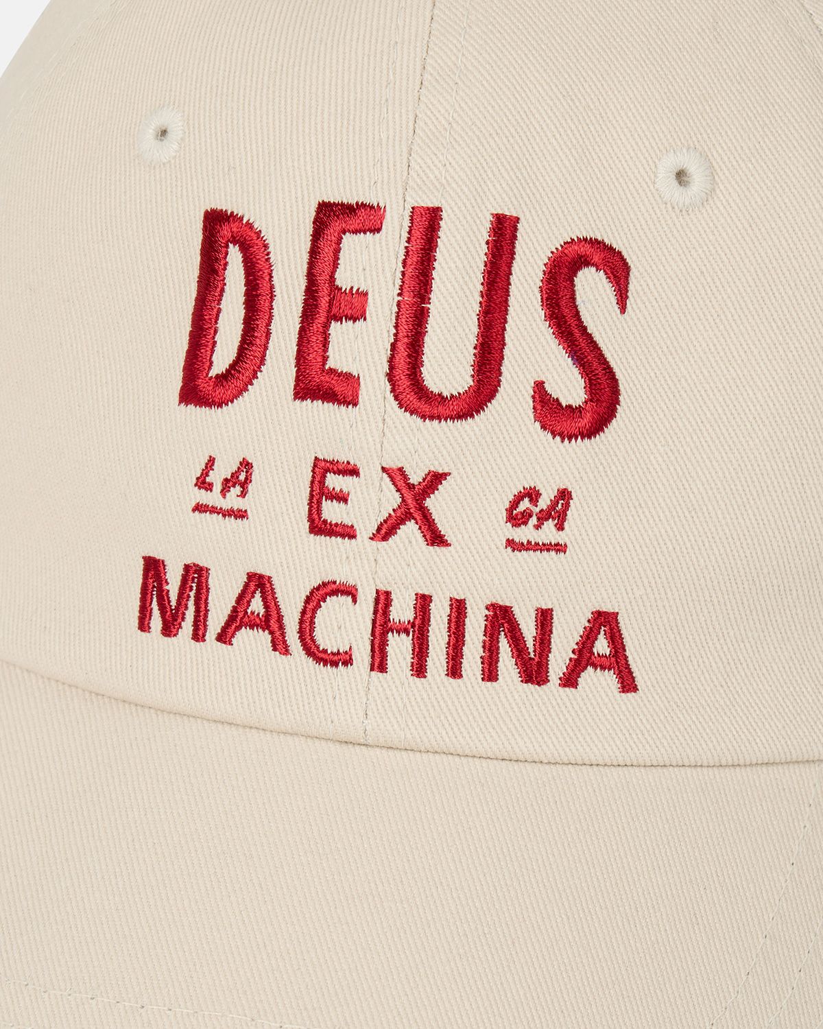 데우스 엑스 마키나(DEUS EX MACHINA) Custom Cap_Ivory