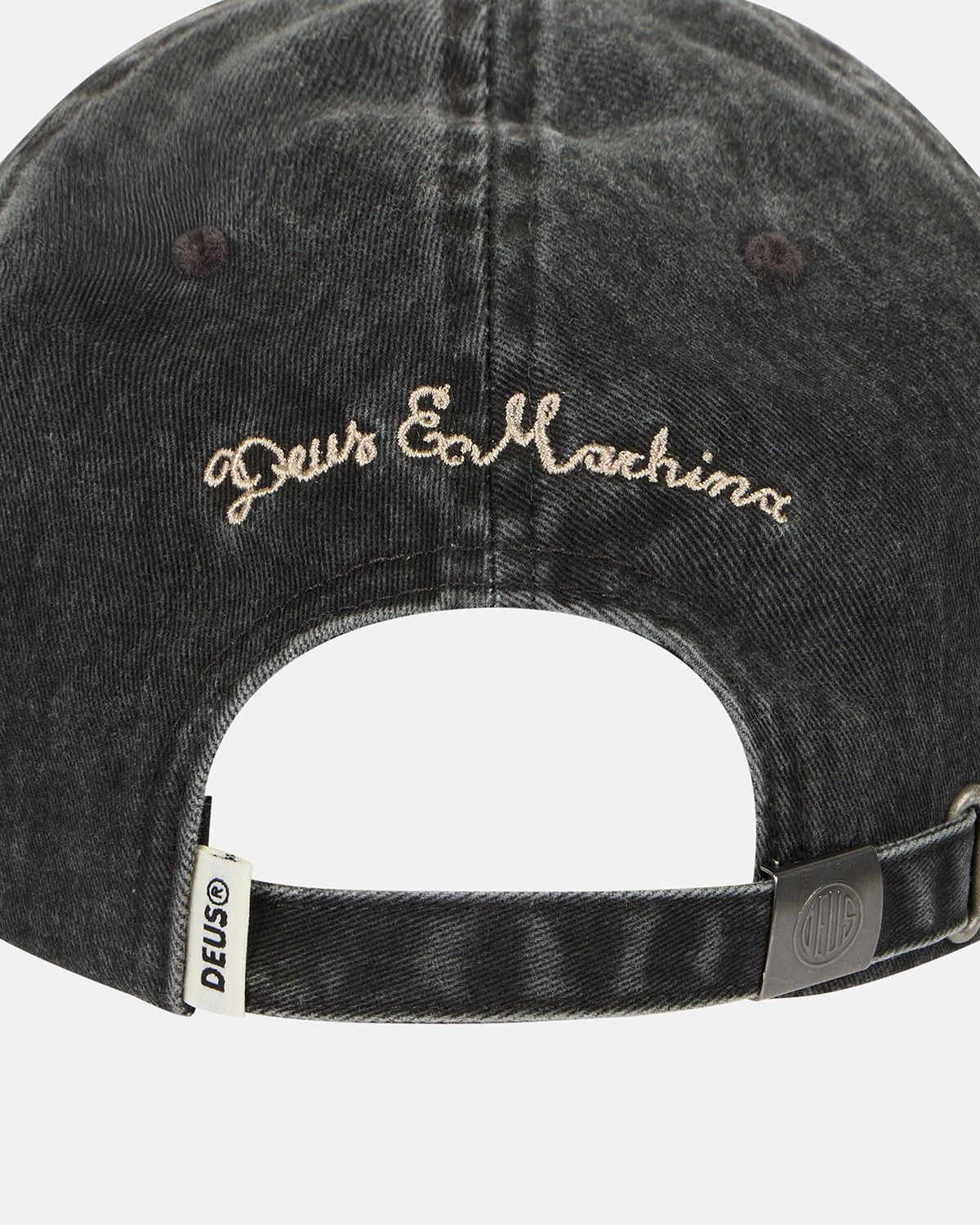 데우스 엑스 마키나(DEUS EX MACHINA) Dyed Seoul Original Address Cap_Black