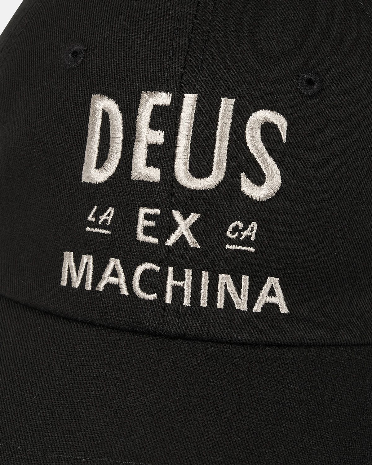 데우스 엑스 마키나(DEUS EX MACHINA) Custom Cap_Black