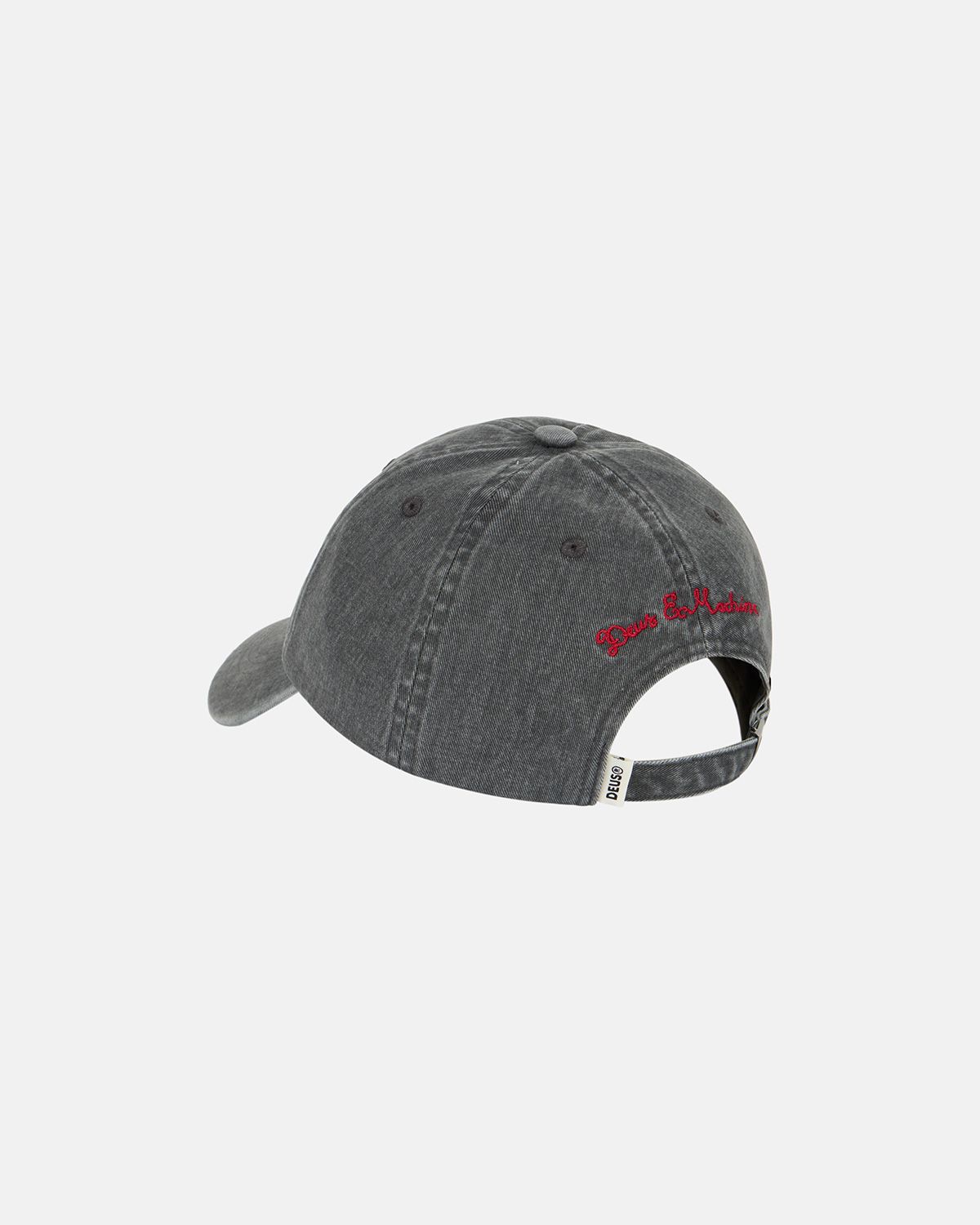 데우스 엑스 마키나(DEUS EX MACHINA) Dyed Seoul Original Address Cap_Charcoal