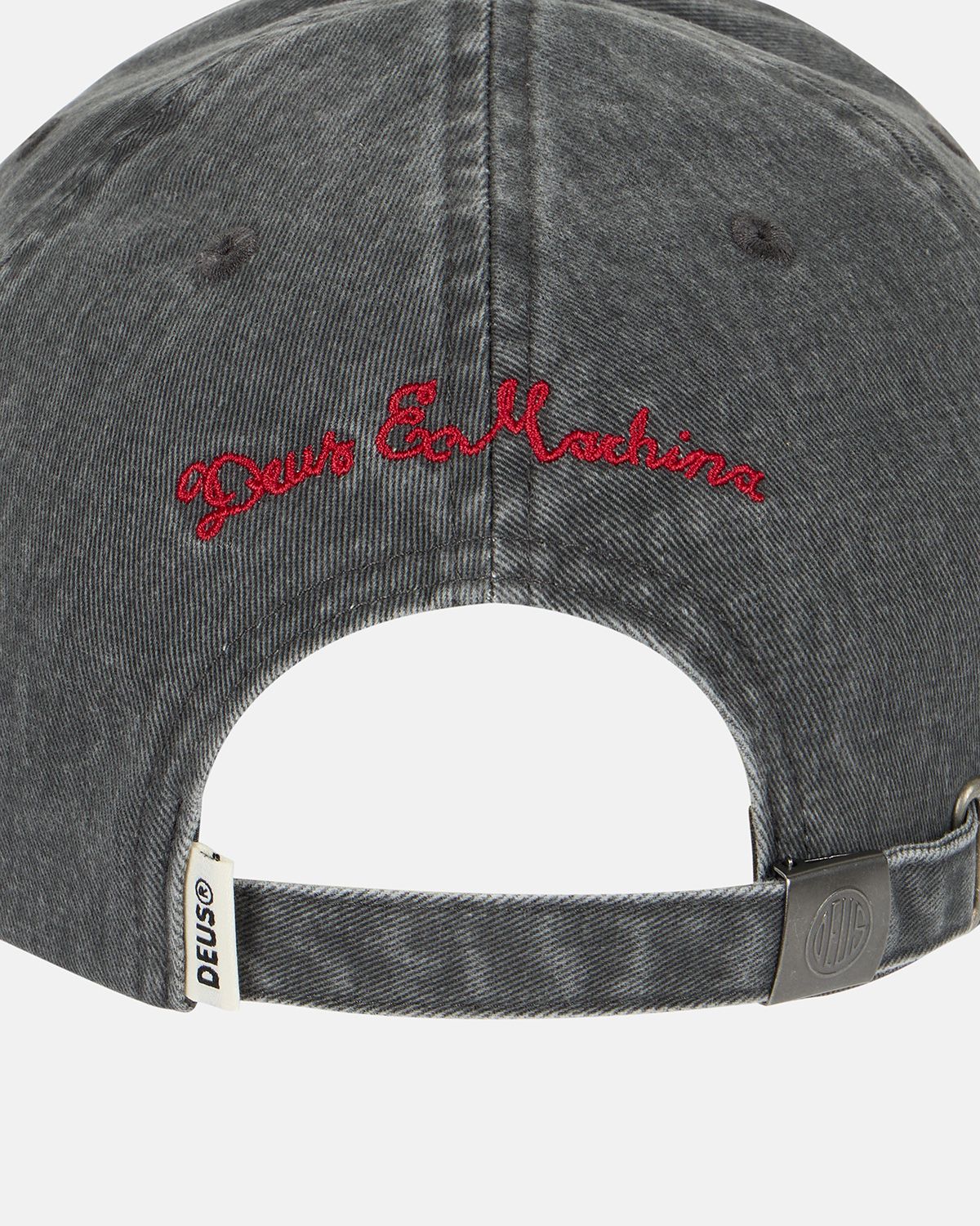 데우스 엑스 마키나(DEUS EX MACHINA) Dyed Seoul Original Address Cap_Charcoal