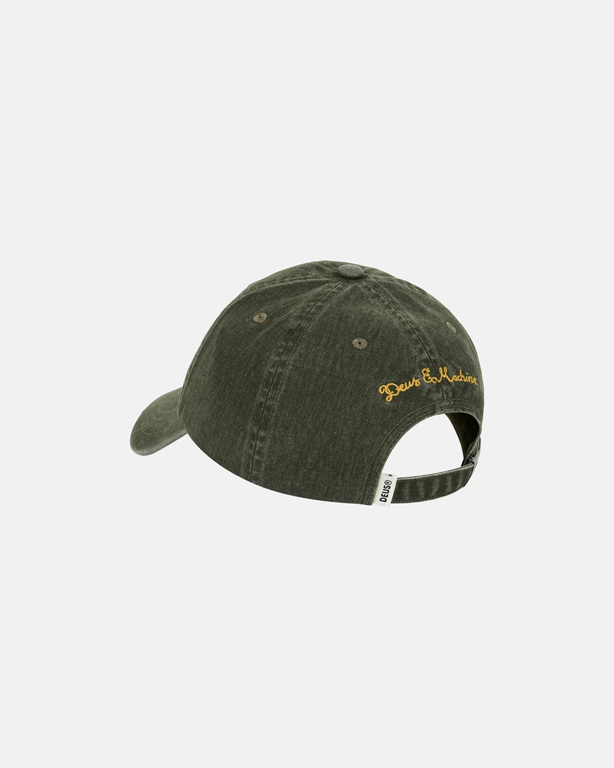 데우스 엑스 마키나(DEUS EX MACHINA) Dyed Seoul Original Address Cap_Khaki