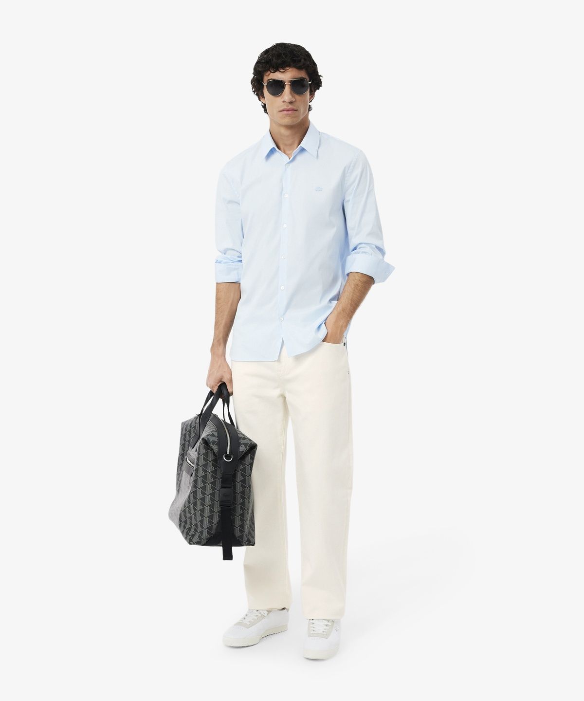 라코스테(LACOSTE) 남성 스트레이트핏 데님 팬츠 HH7483-56N 70V