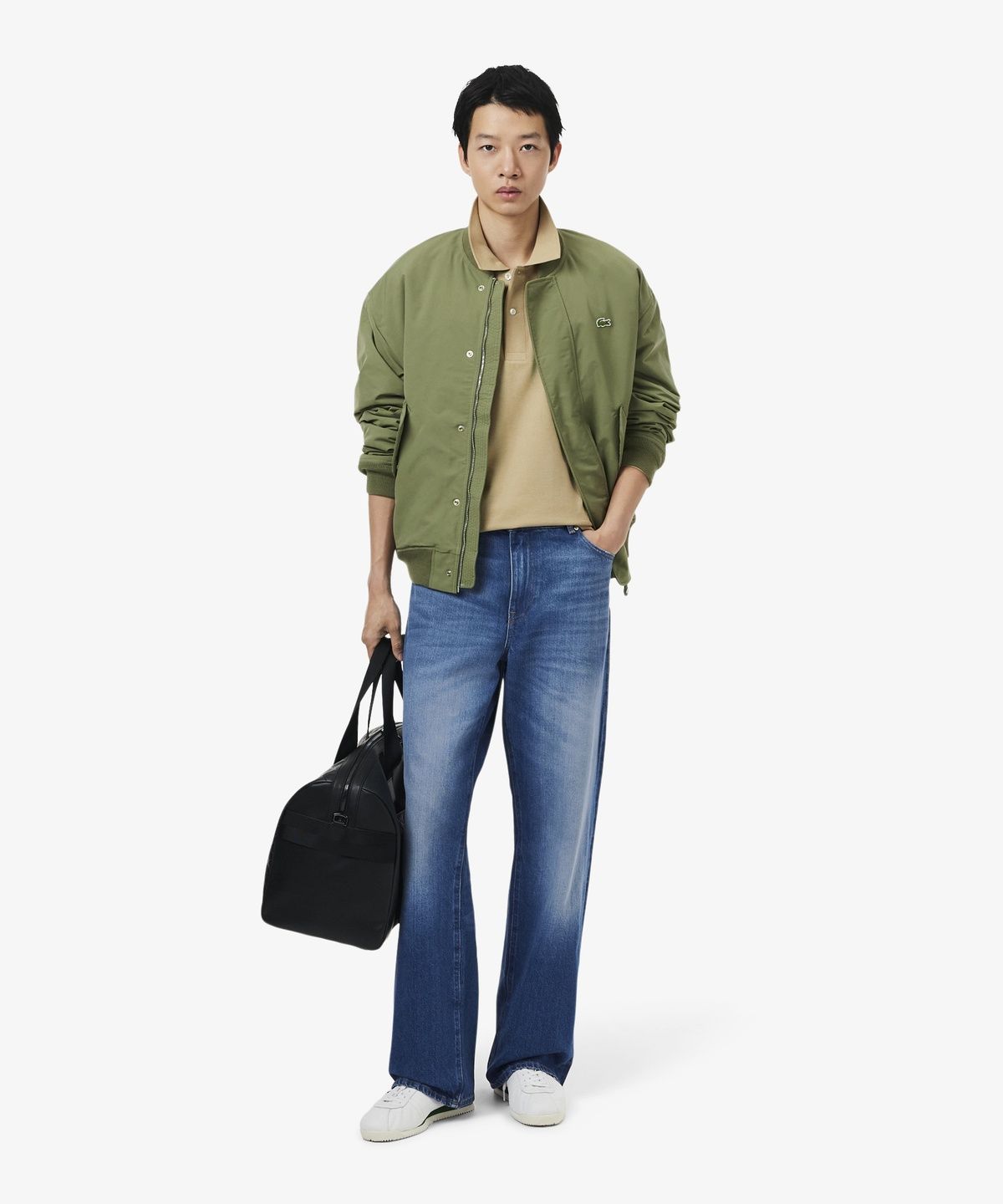 라코스테(LACOSTE) 남성 루즈핏 데님 팬츠 HH4963-56N MK9