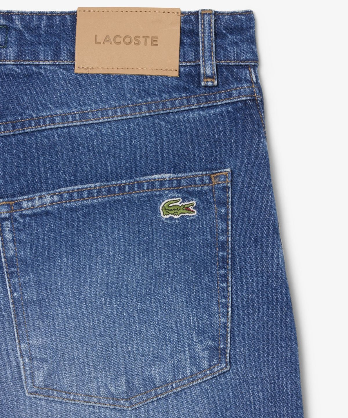 라코스테(LACOSTE) 남성 루즈핏 데님 팬츠 HH4963-56N MK9