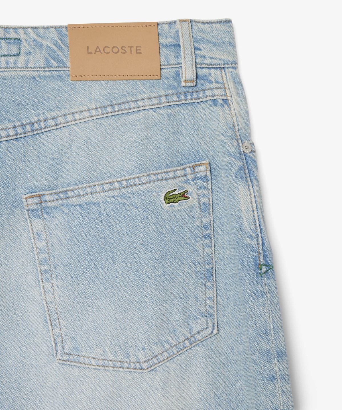 라코스테(LACOSTE) 남성 루즈핏 데님 팬츠 HH4963-56N MKU