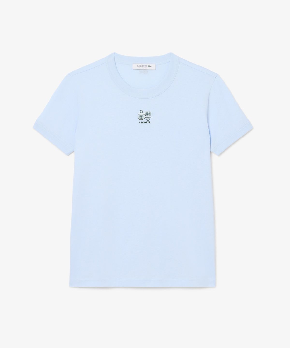 라코스테(LACOSTE) 여성 테니스로고 슬림핏 반팔 티셔츠 TF9194-56N T01