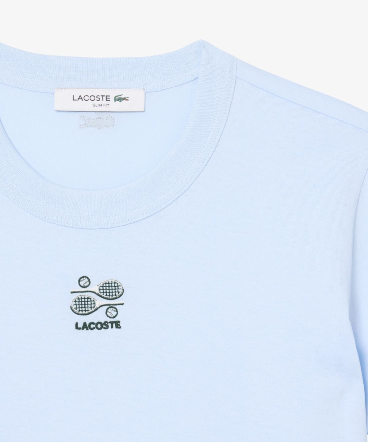 라코스테(LACOSTE) 여성 테니스로고 슬림핏 반팔 티셔츠 TF9194-56N T01
