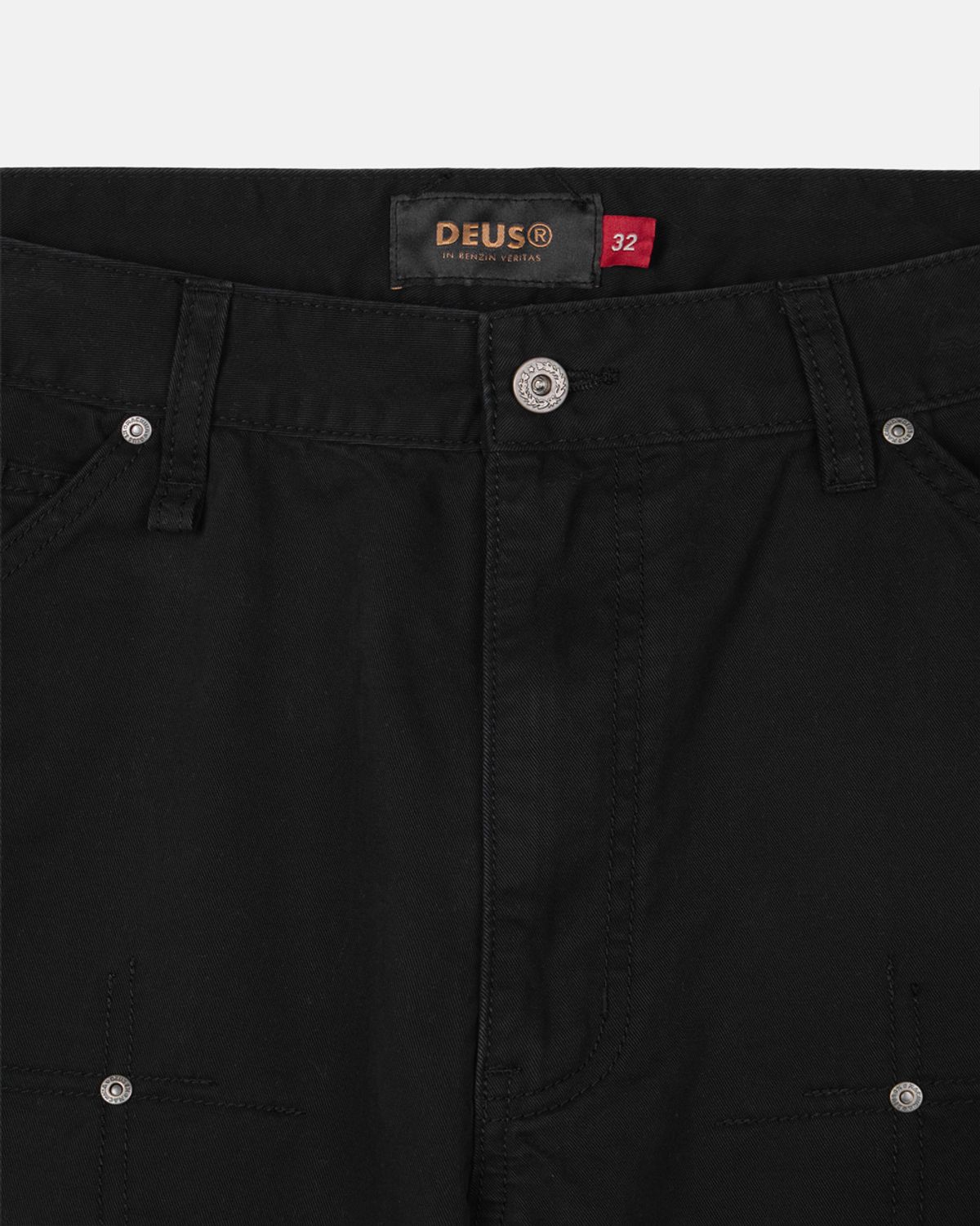 데우스 엑스 마키나(DEUS EX MACHINA) Dub Knee Pants_Black