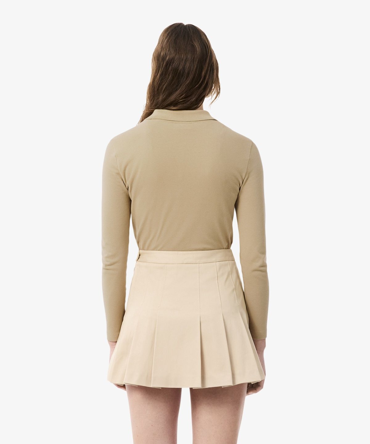 라코스테(LACOSTE) 여성 슬림핏 긴팔 폴로셔츠 PF5464-56N 02S