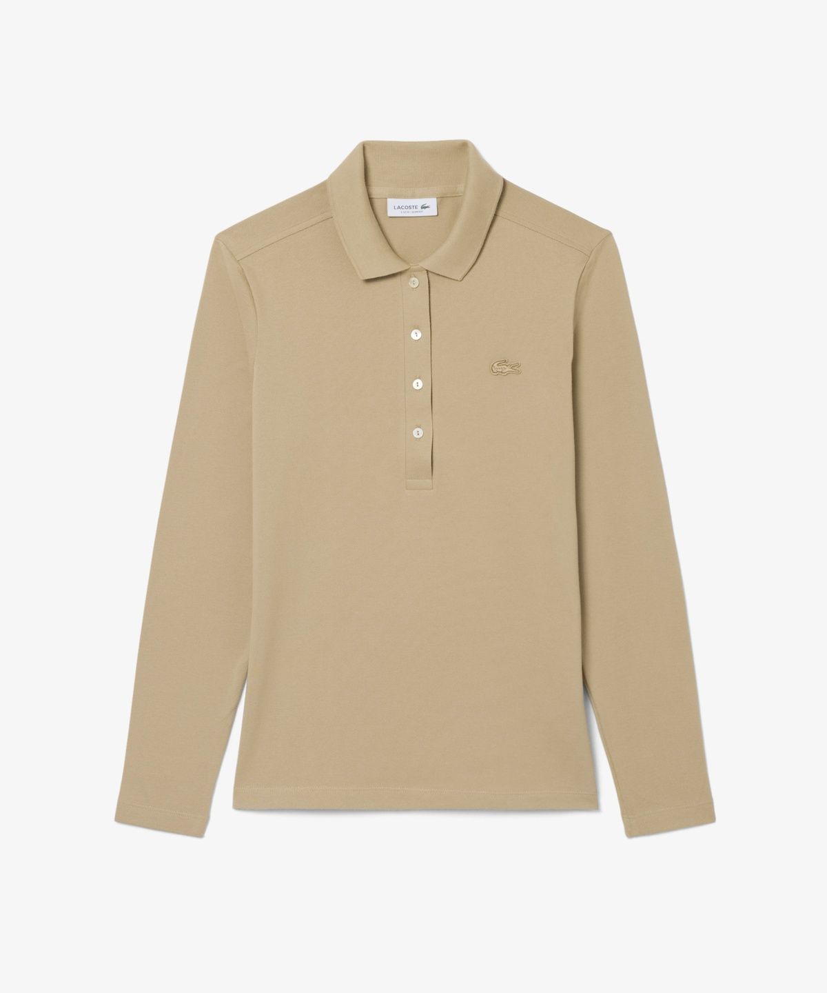 라코스테(LACOSTE) 여성 슬림핏 긴팔 폴로셔츠 PF5464-56N 02S