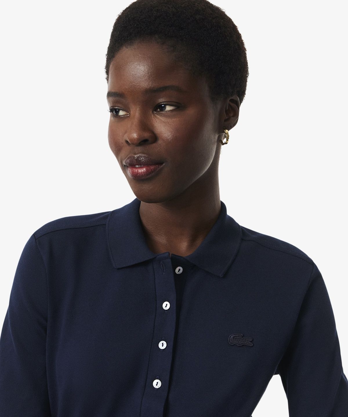 라코스테(LACOSTE) 여성 슬림핏 긴팔 폴로셔츠 PF5464-56N 166