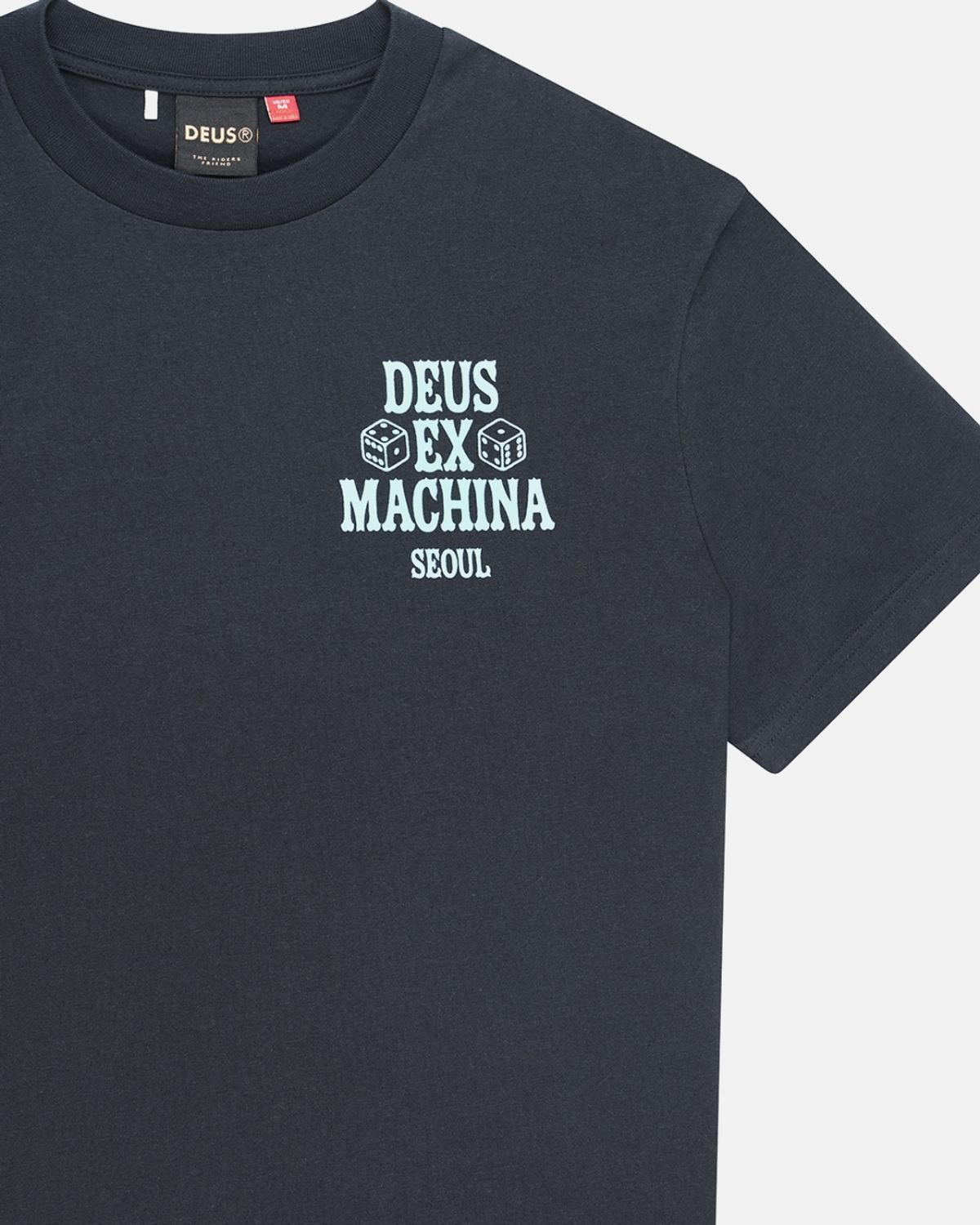 데우스 엑스 마키나(DEUS EX MACHINA) Seoul Ceramic Tee_Black
