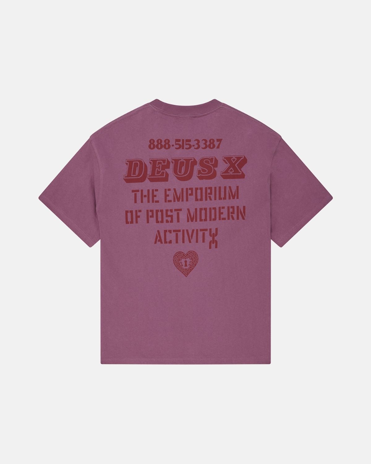 데우스 엑스 마키나(DEUS EX MACHINA) Upstairs Os Tee_Light Purple