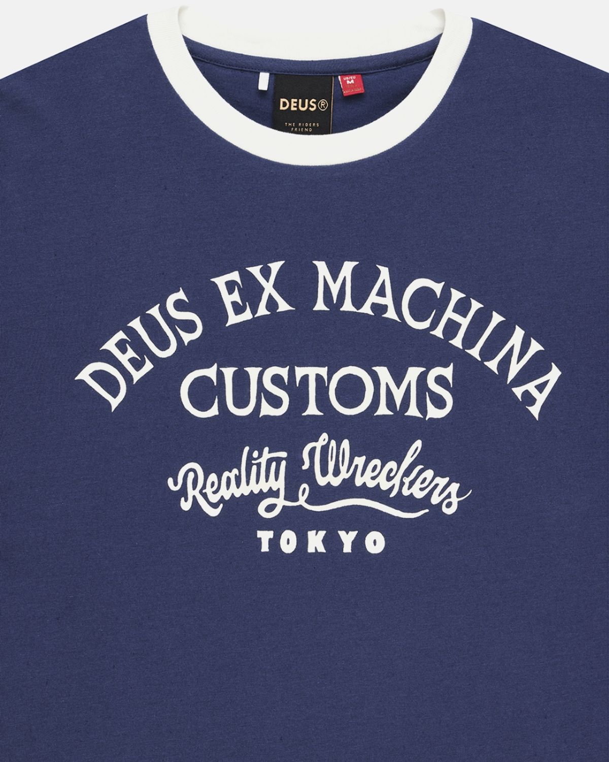 데우스 엑스 마키나(DEUS EX MACHINA) Marsden Ringer Tee_Blue
