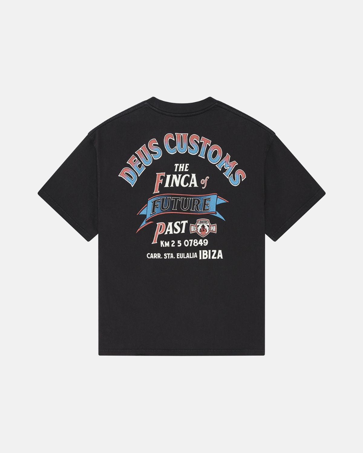 데우스 엑스 마키나(DEUS EX MACHINA) Lovers Os Tee_Black
