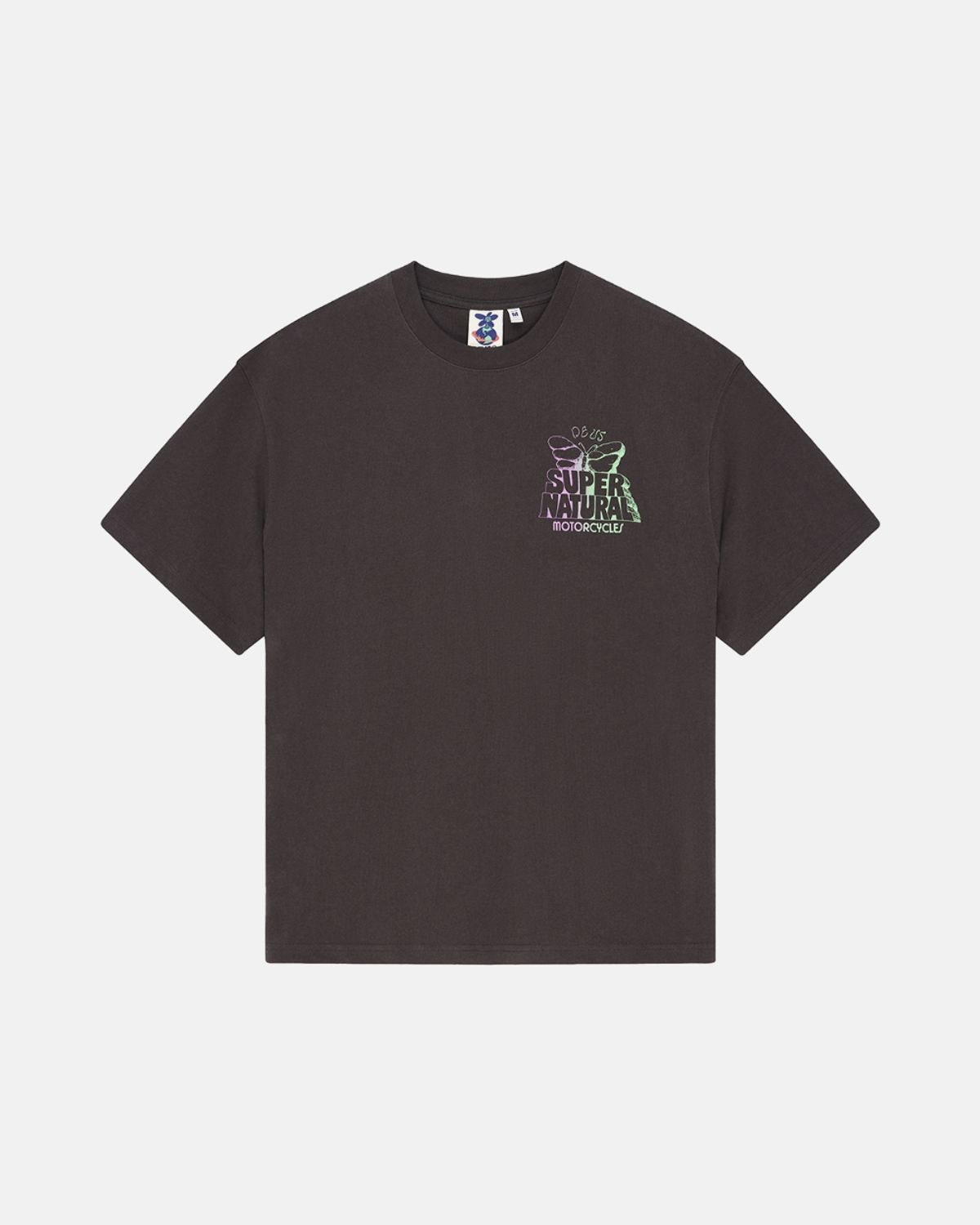 데우스 엑스 마키나(DEUS EX MACHINA) Temple Torque Os Tee_Charcoal