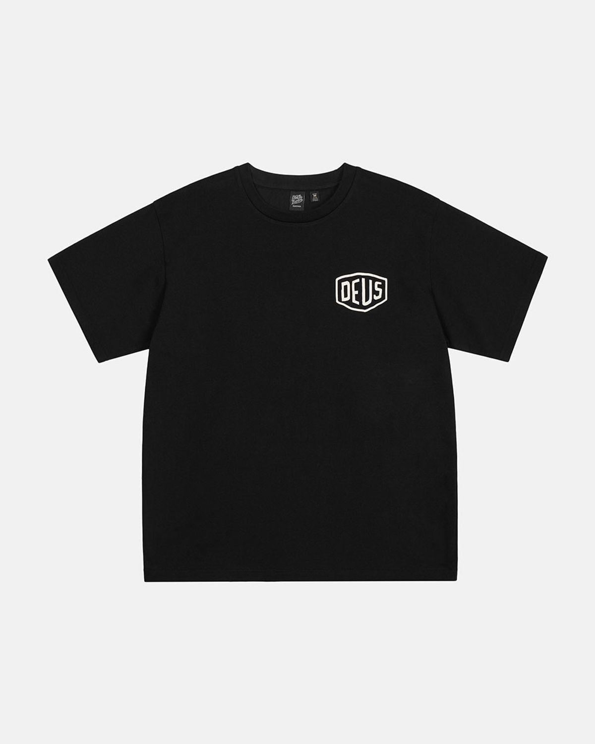 데우스 엑스 마키나(DEUS EX MACHINA) Seoul College Address Tee_Black