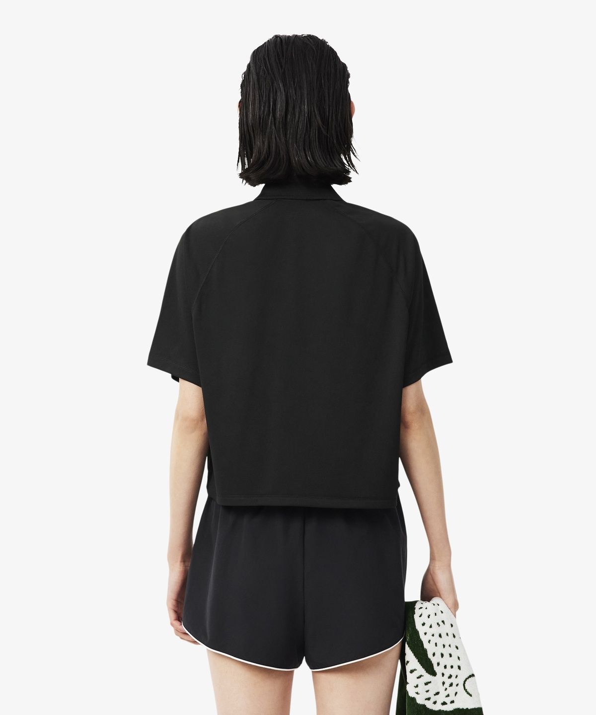 라코스테(LACOSTE) 여성 트레이닝 크롭 폴로 PF8876-56N 031