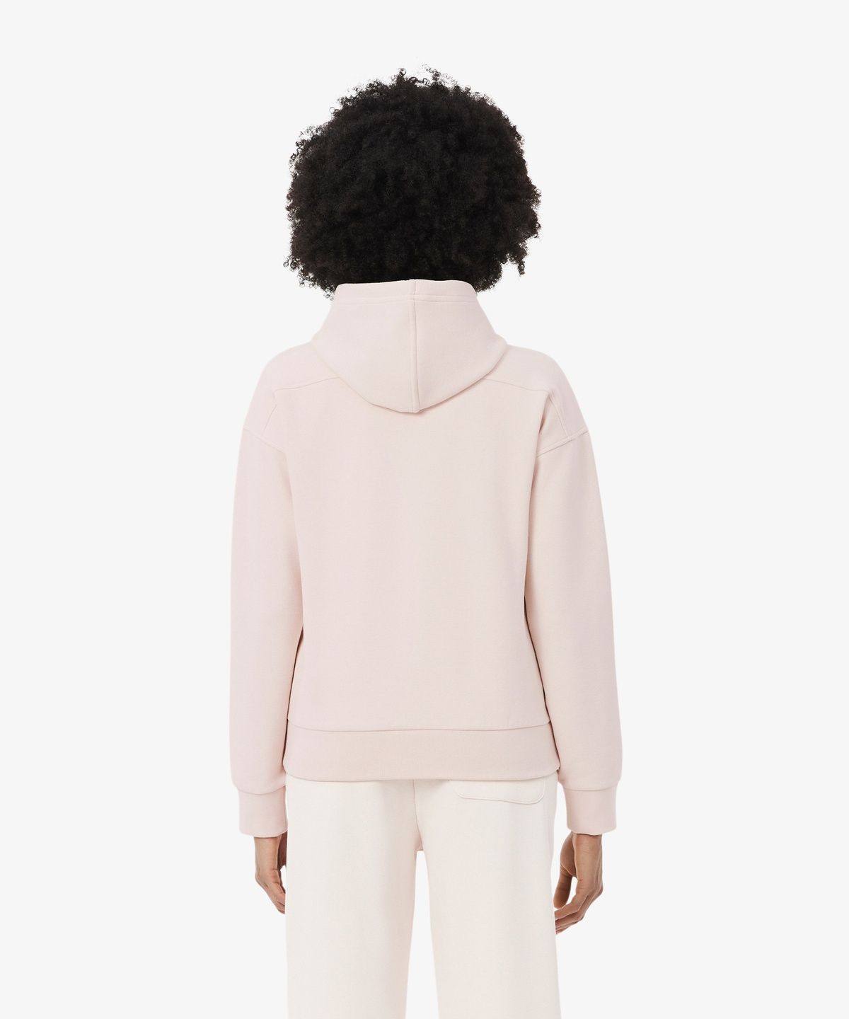 라코스테(LACOSTE) 여성 더블페이스 피케 후드집업 스웻셔츠 SF5272-56N N6I