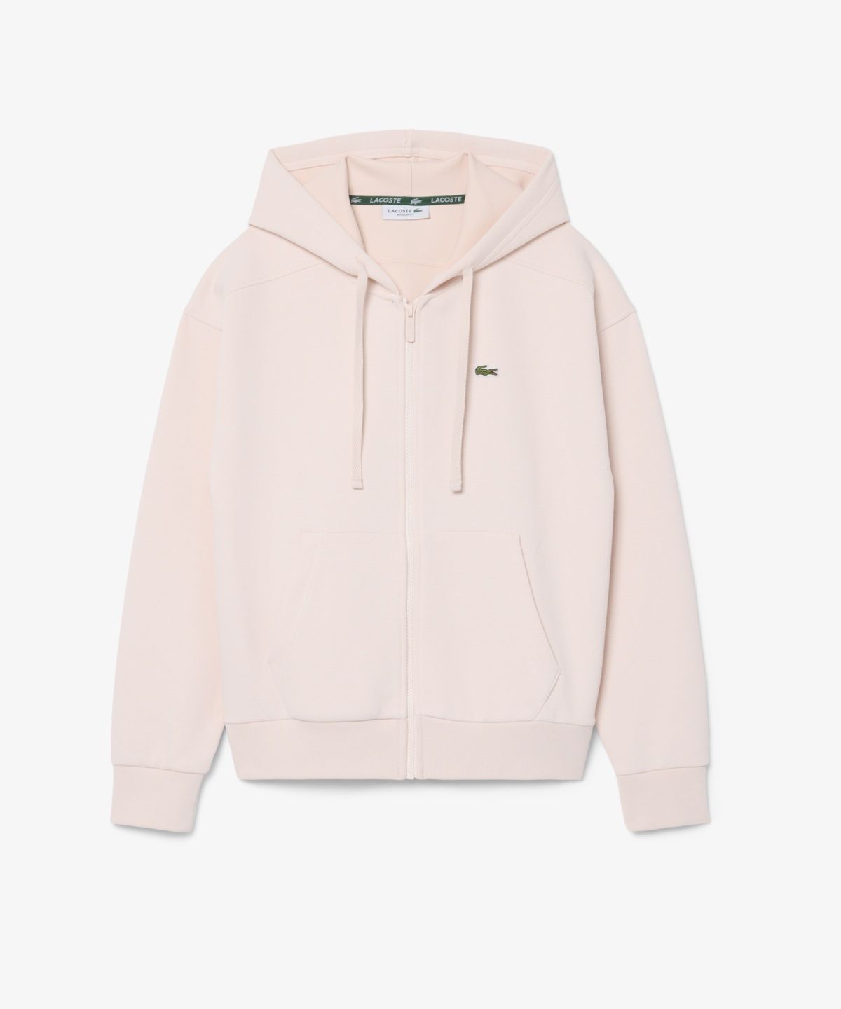 라코스테(LACOSTE) 여성 더블페이스 피케 후드집업 스웻셔츠 SF5272-56N N6I