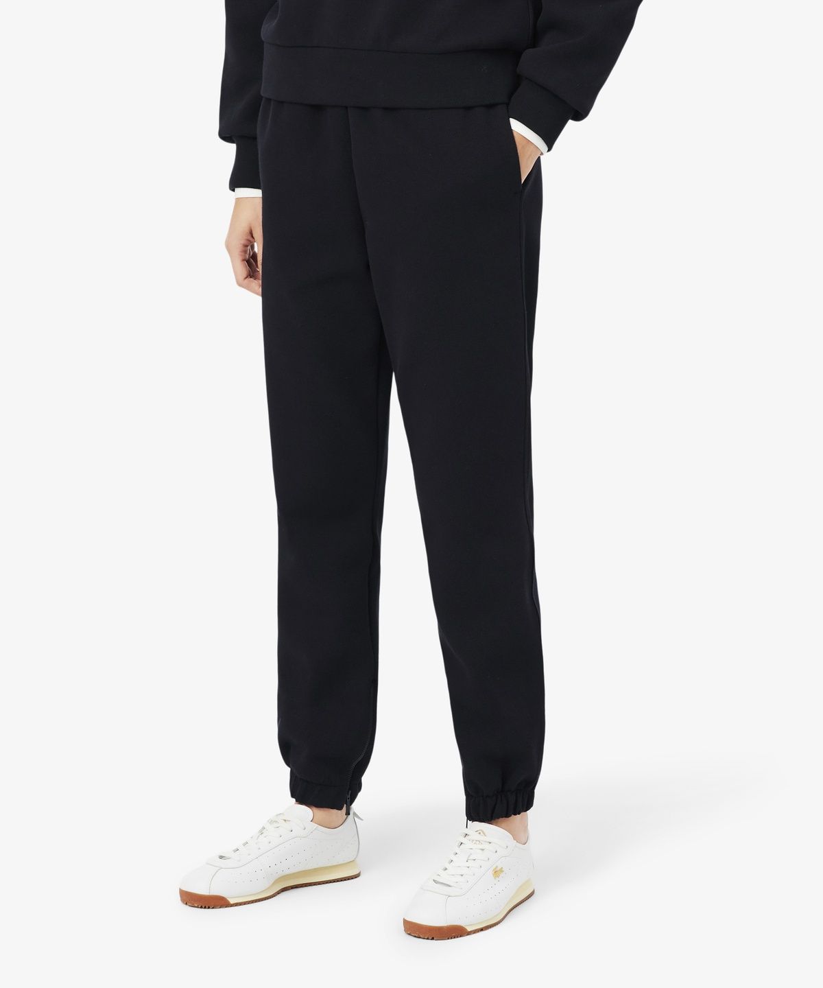 라코스테(LACOSTE) 여성 더블페이스 피케 조거 트랙 팬츠 XF5244-56N HDE