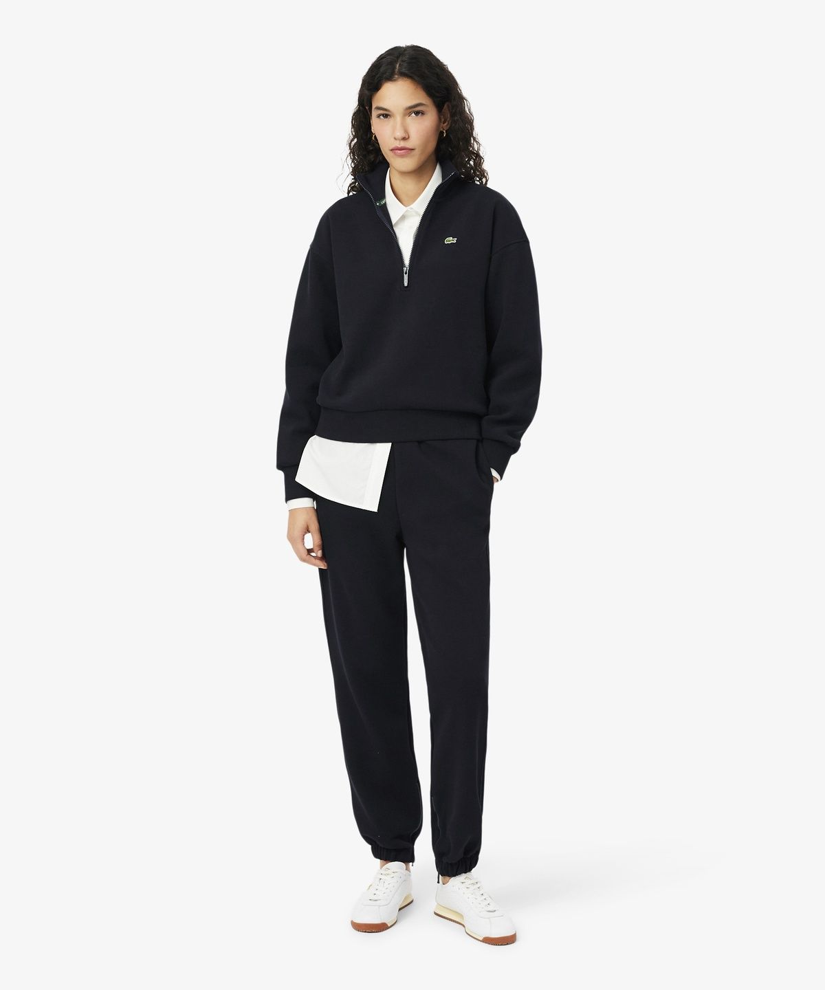 라코스테(LACOSTE) 여성 더블페이스 피케 조거 트랙 팬츠 XF5244-56N HDE