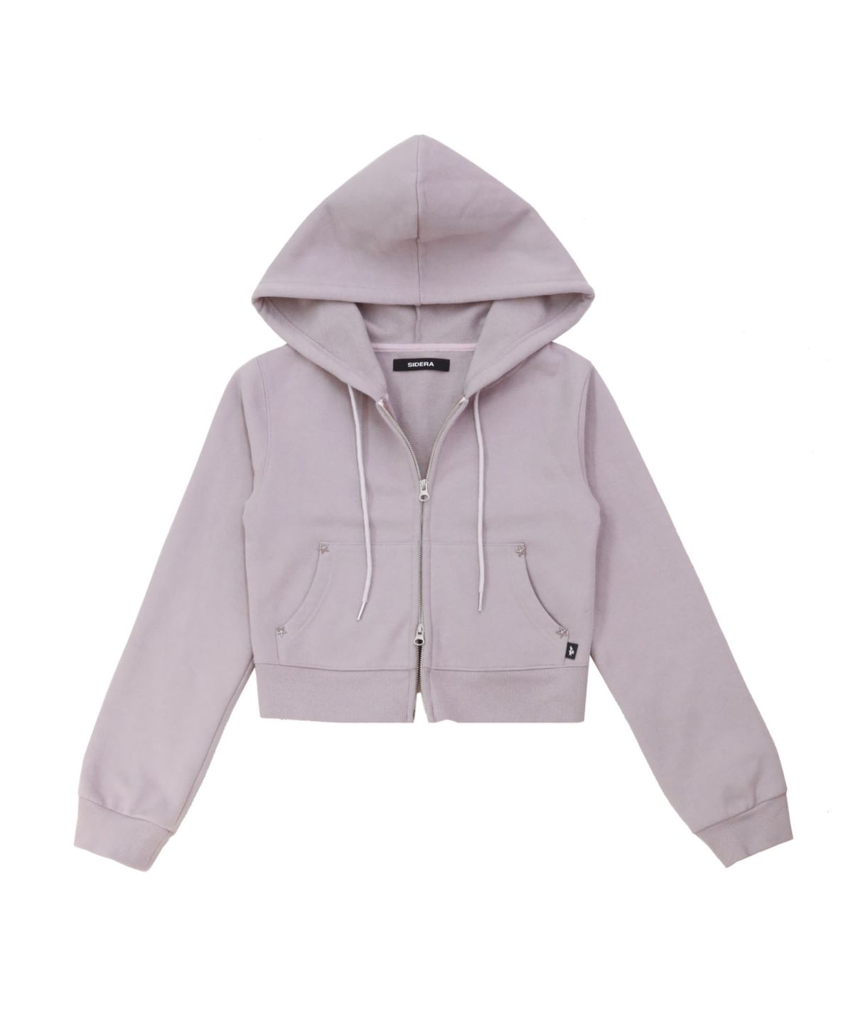 시데라(SIDERA) Star Stud Hoodie [double-fleece 양기모/ Indie Purple]