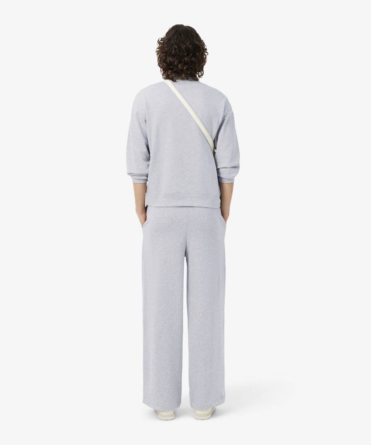라코스테(LACOSTE) 여성 플리스 세미와이드 트랙 팬츠 XF5436-56N CCA