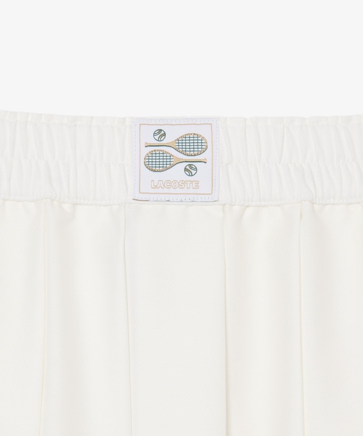 라코스테(LACOSTE) 여성 밴딩 플리츠 미니 스커트 JF8363-56N 70V