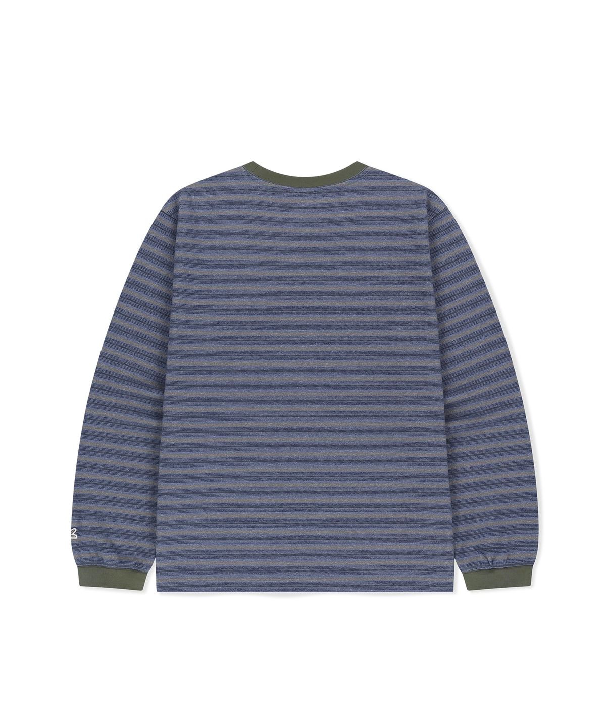 썬러브투어(SUNLOVETOUR) Dash Stripe LS Tee Navy