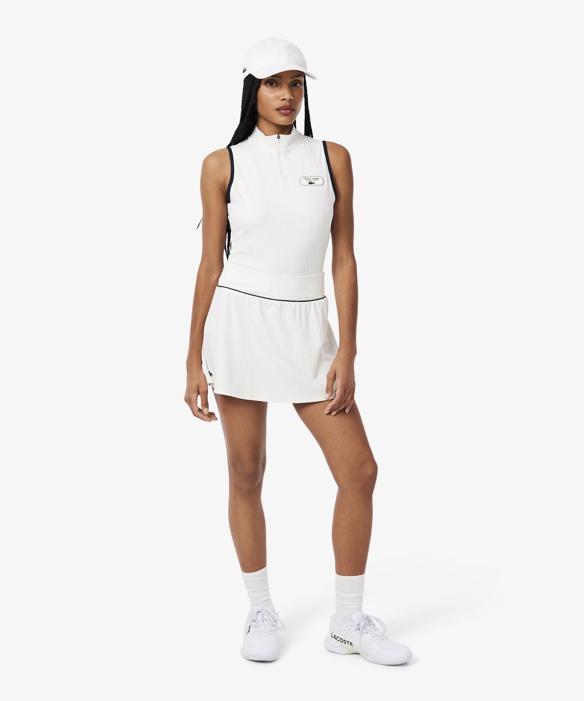 라코스테(LACOSTE) 여성 테니스 헤리티지 슬리브리스 PF6869-56N EV0
