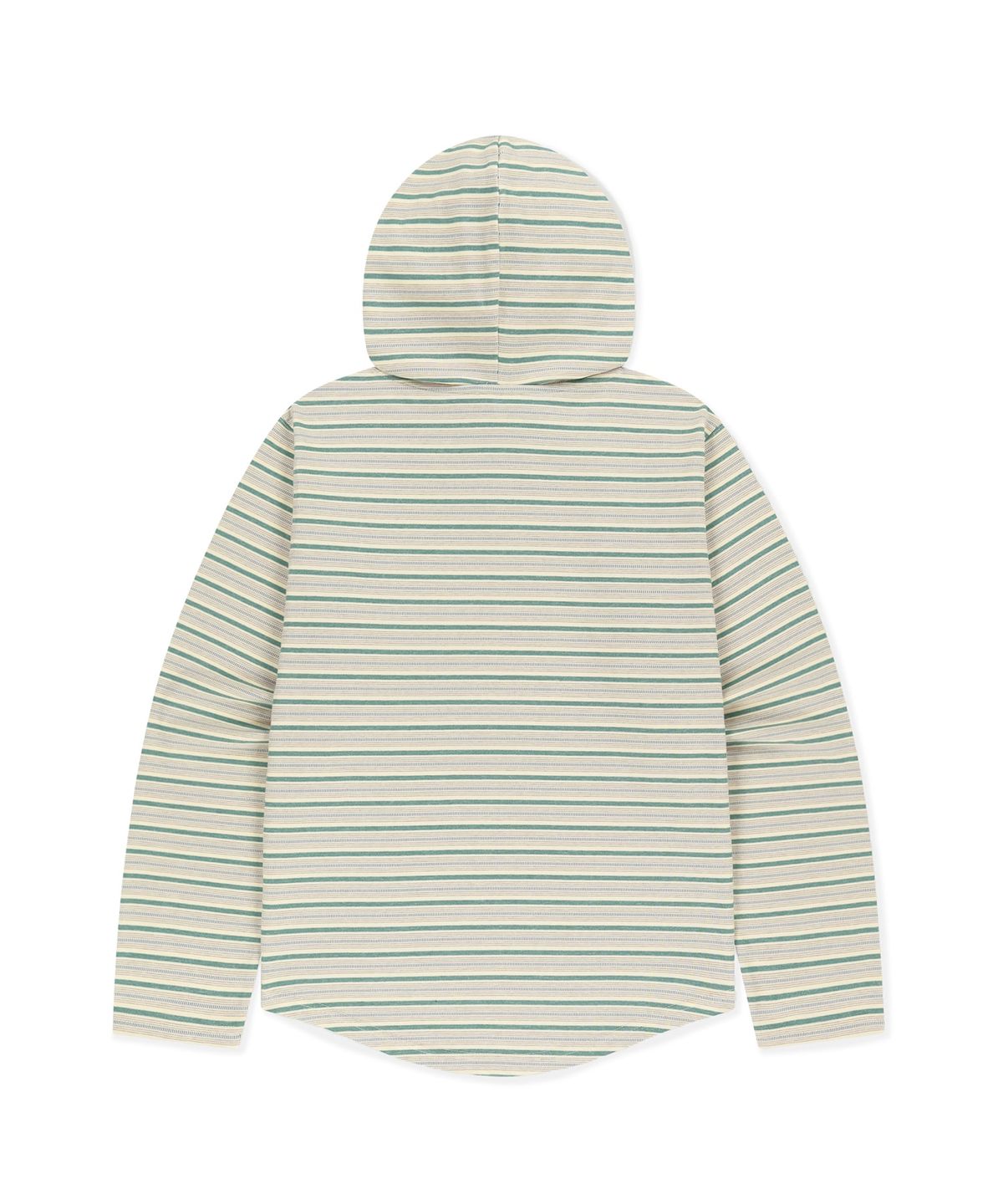 썬러브투어(SUNLOVETOUR) Dash Stripe Hooded LS Tee Light Yellow