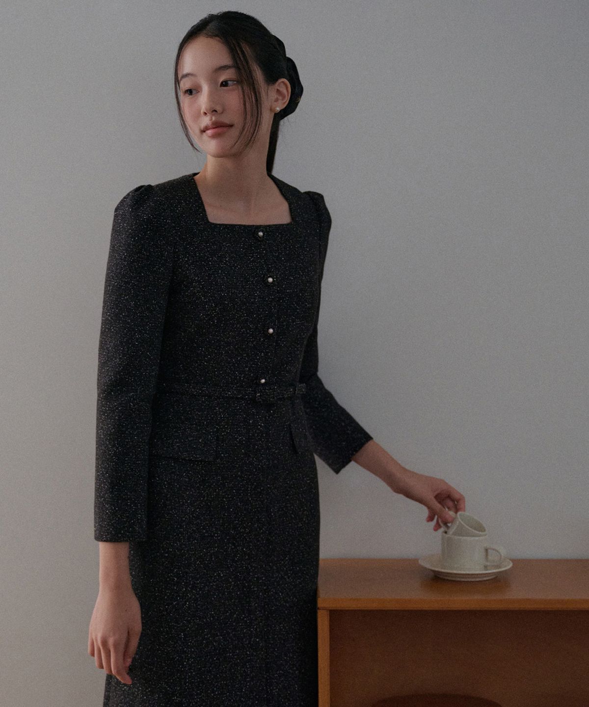 토와브(TOWAV) NODIA DRESS_BLACK