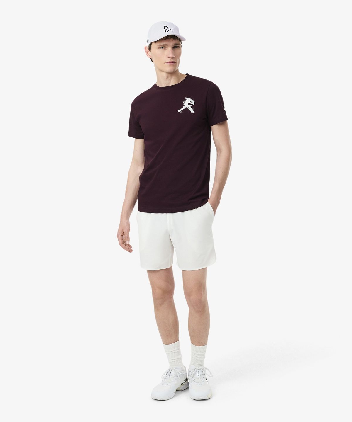 라코스테(LACOSTE) 남성 노박 모자 세트 티셔츠 TH1044-56N 3KE