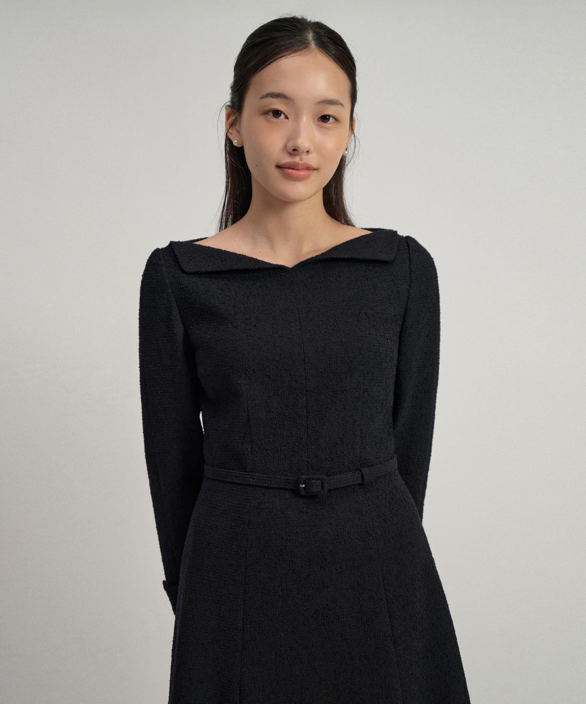 토와브(TOWAV) RUVIAN DRESS_BLACK