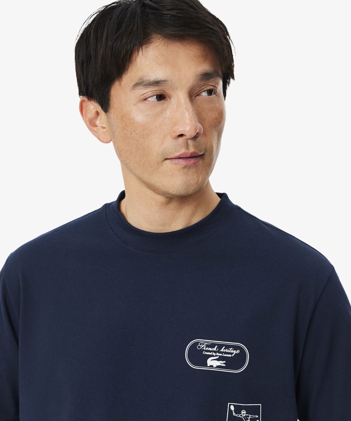 라코스테(LACOSTE) 남성 테니스 헤리티지 티셔츠 TH6732-56N 166