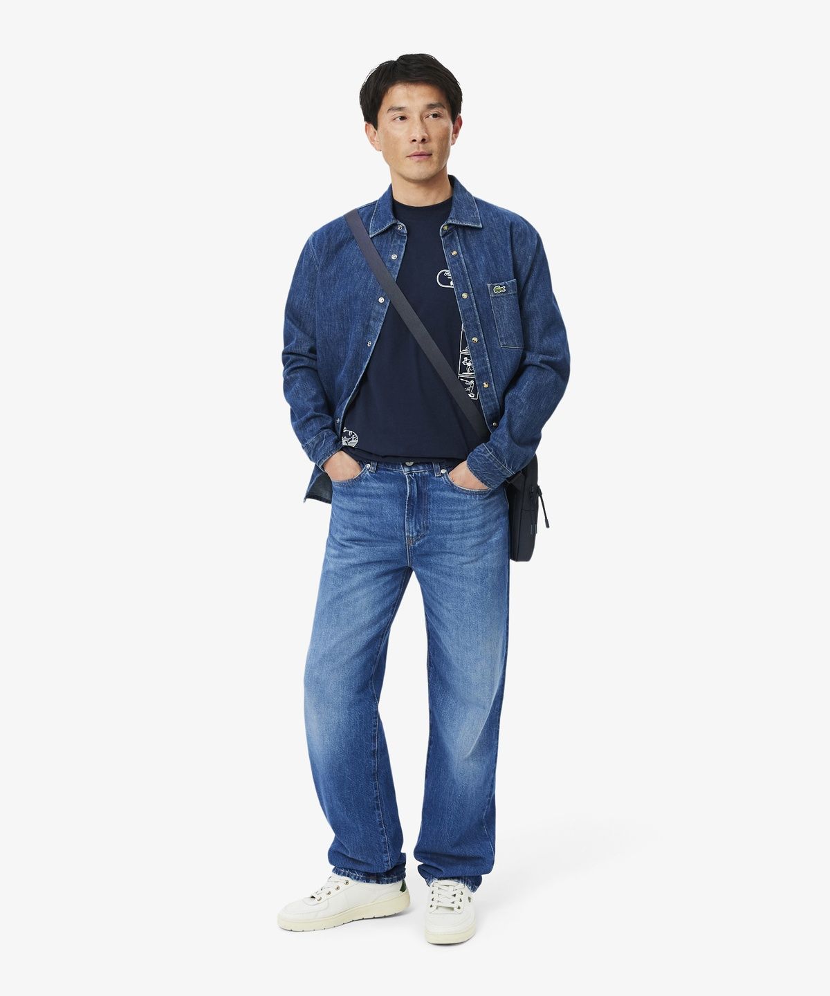 라코스테(LACOSTE) 남성 테니스 헤리티지 티셔츠 TH6732-56N 166