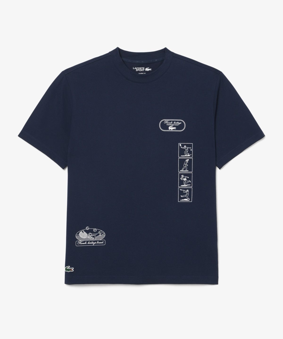 라코스테(LACOSTE) 남성 테니스 헤리티지 티셔츠 TH6732-56N 166