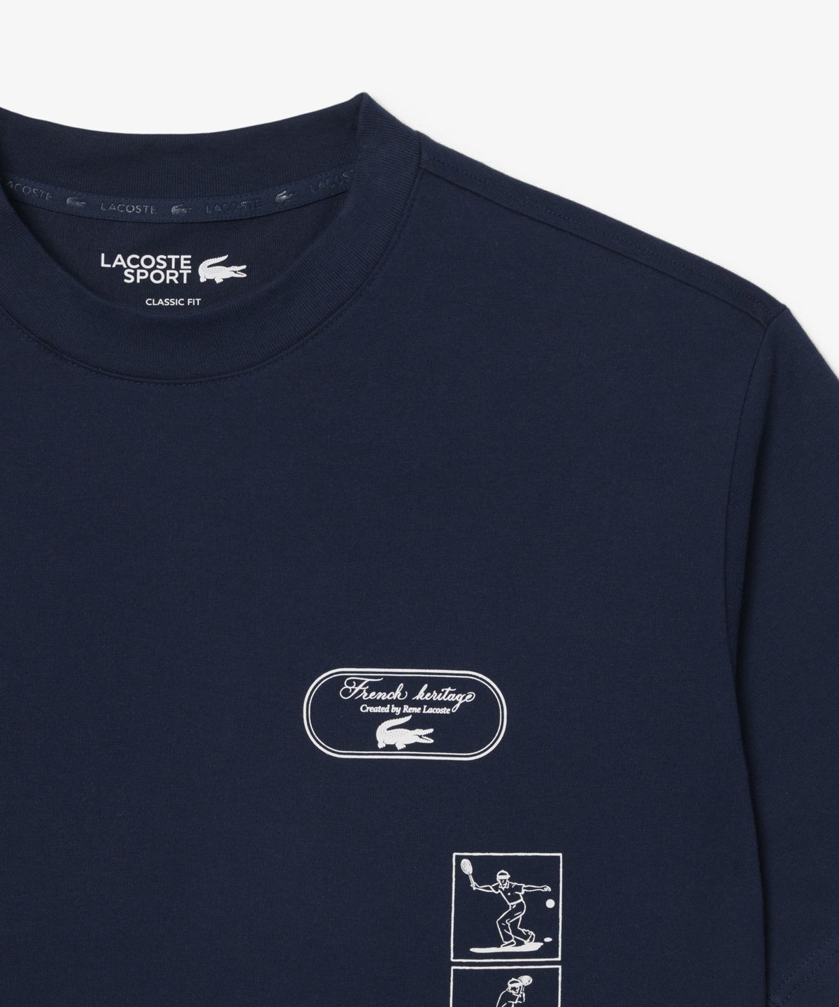 라코스테(LACOSTE) 남성 테니스 헤리티지 티셔츠 TH6732-56N 166