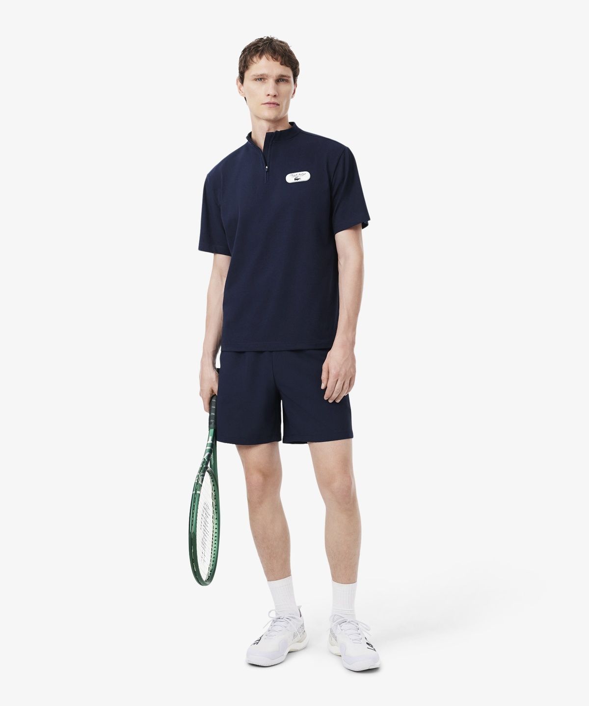 라코스테(LACOSTE) 남성 테니스 헤리티지 반집업 티셔츠 TH6754-56N 166