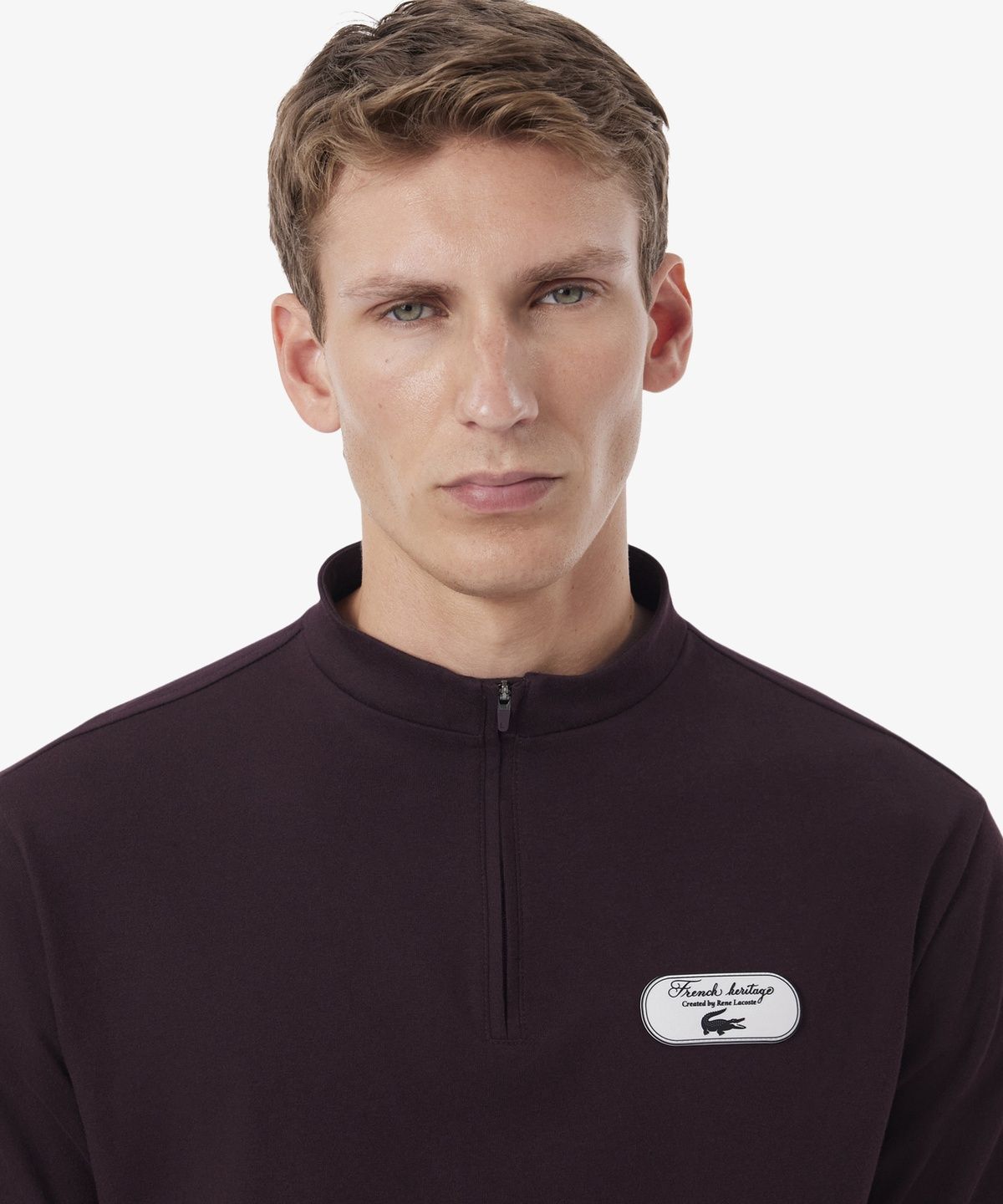라코스테(LACOSTE) 남성 테니스 헤리티지 반집업 티셔츠 TH6754-56N 3KE