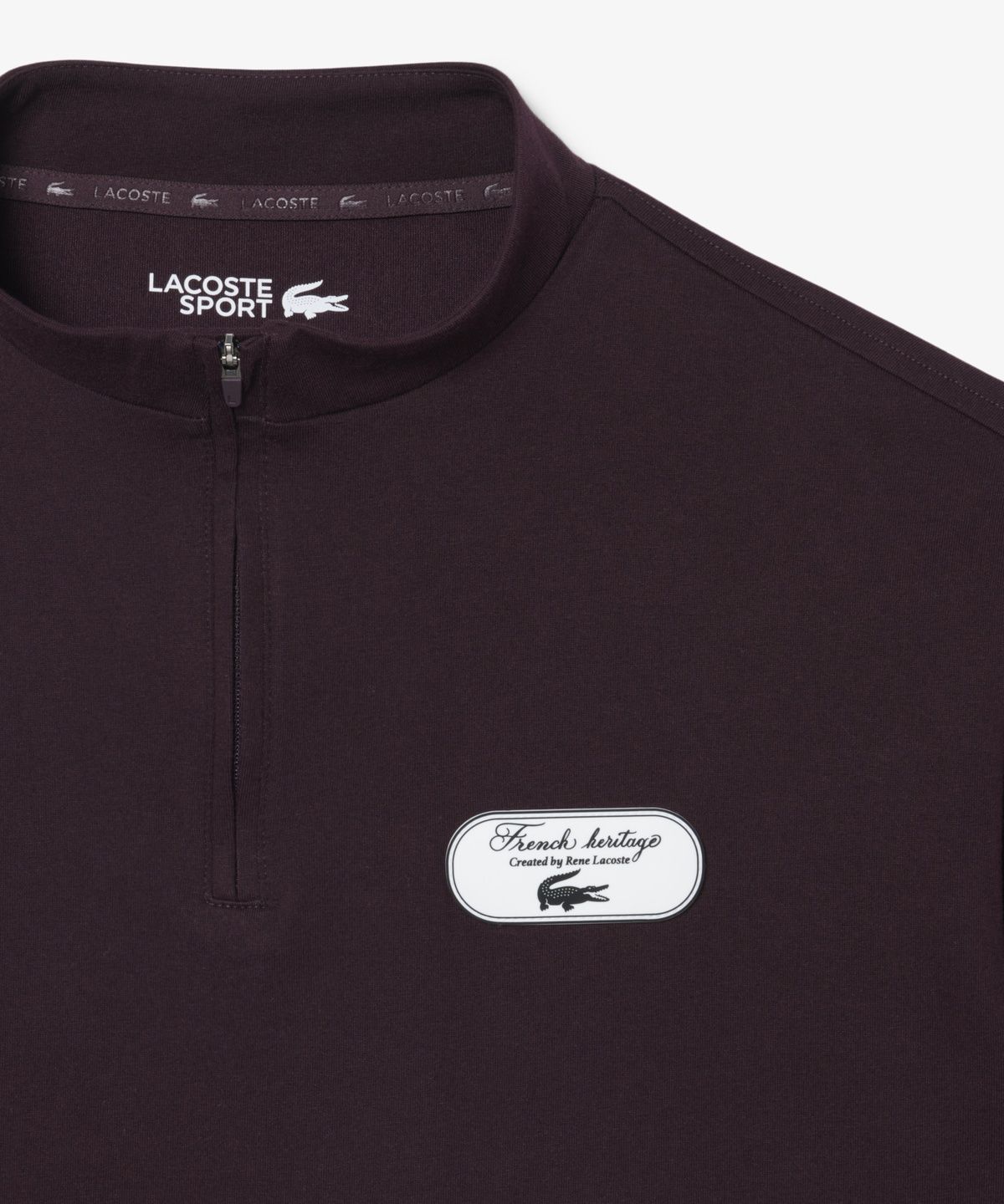 라코스테(LACOSTE) 남성 테니스 헤리티지 반집업 티셔츠 TH6754-56N 3KE