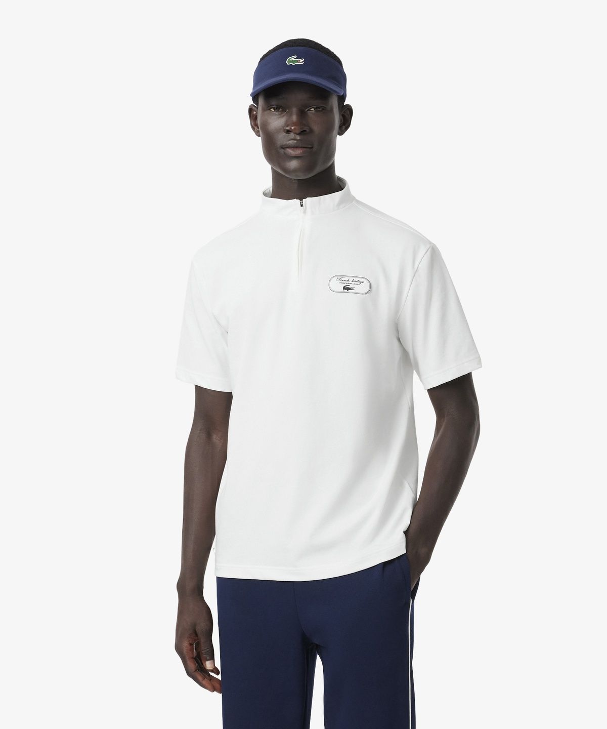 라코스테(LACOSTE) 남성 테니스 헤리티지 반집업 티셔츠 TH6754-56N 70V