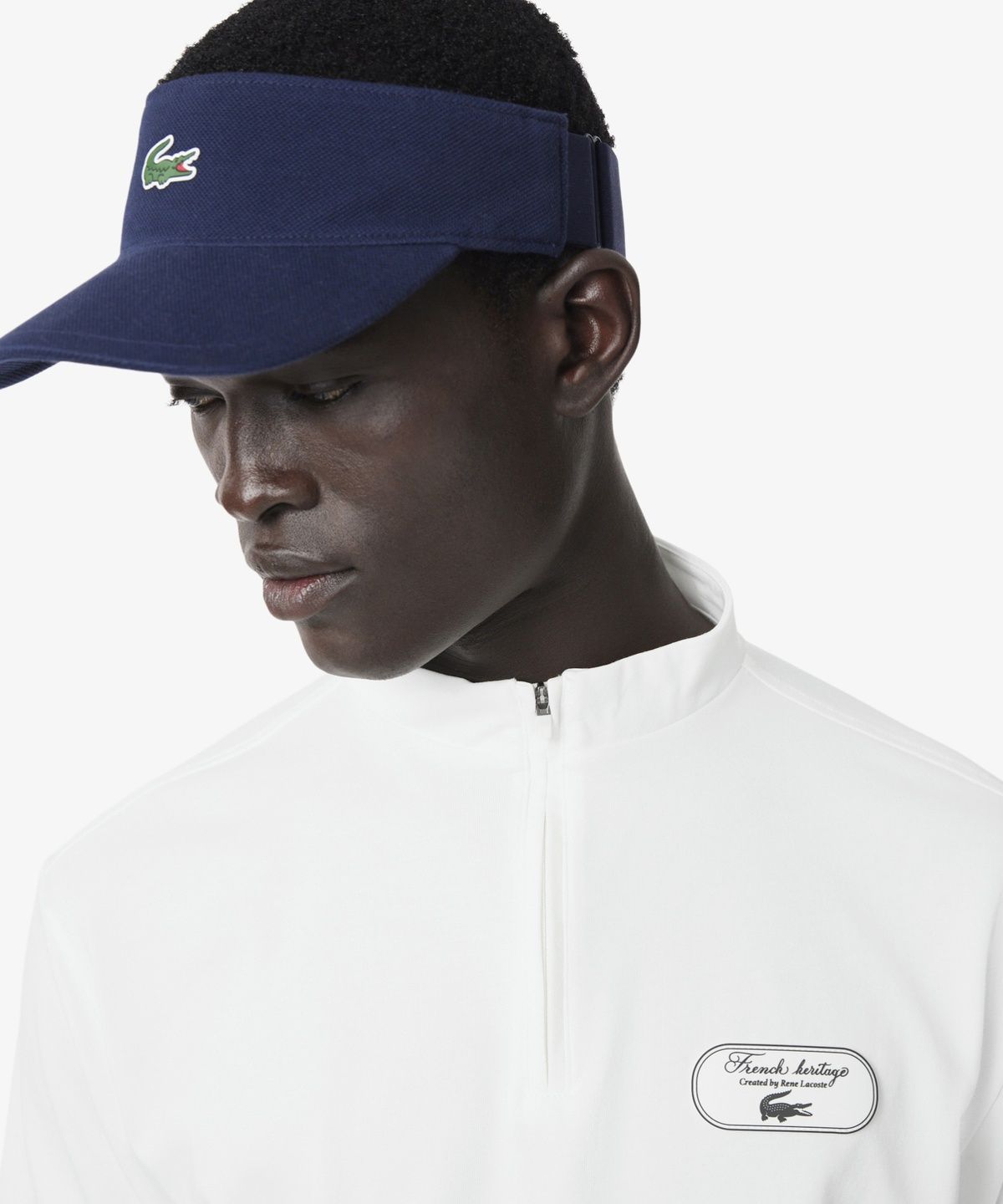 라코스테(LACOSTE) 남성 테니스 헤리티지 반집업 티셔츠 TH6754-56N 70V